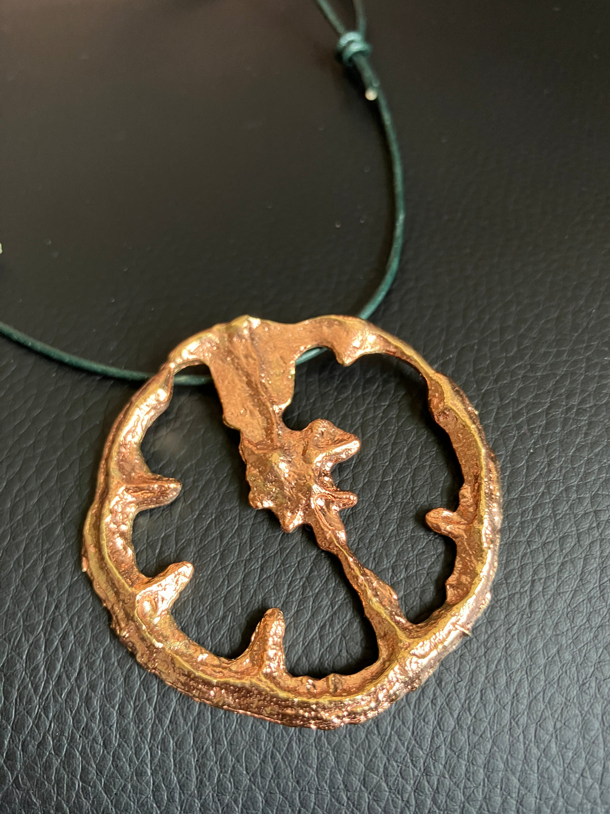 Zeste Pendentif Bronze